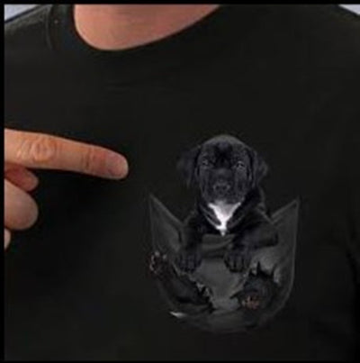 Playera Clásica para Hombre con Bolsillo de Manga Corta - Image 4