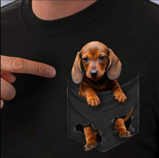 Playera Clásica para Hombre con Bolsillo de Manga Corta - Image 3