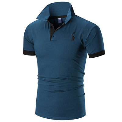 Blusa de Verano con Bordado de Cervatillo de Manga Corta - Image 16