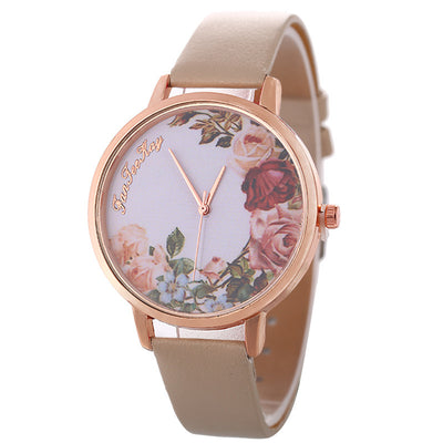 Reloj de Pulsera Mujer Estilo Coreano con Diseño Personalizado de Flor Peonía - Image 13