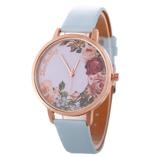 Reloj de Pulsera Mujer Estilo Coreano con Diseño Personalizado de Flor Peonía - Image 6
