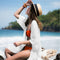 Poncho Cardigan de Playa en Chifón - Blusa Versátil para Verano