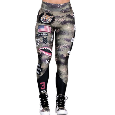 Leggings Deportivos de Fitness para Mujer Estilo Army - Image 3