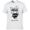 Camiseta Heisenberg Estilo Europeu e Americano para Homens