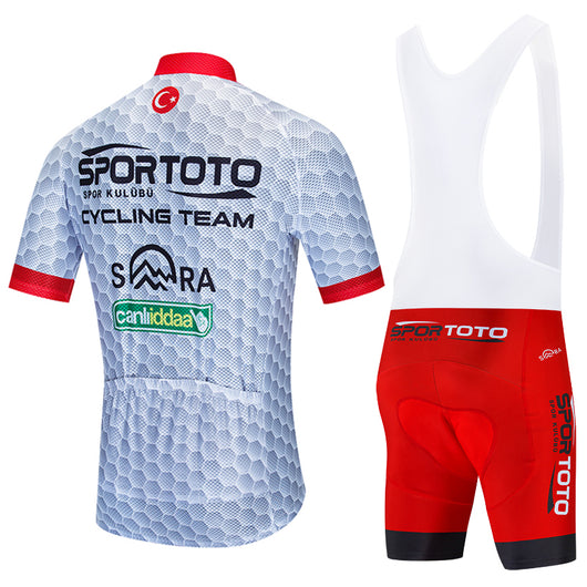 Conjunto de Ciclismo con Jersey de Manga Corta y Babero - Image 9
