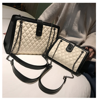 Bolso Bandolera Coreano para Niña con Cadena Dorada - Image 6