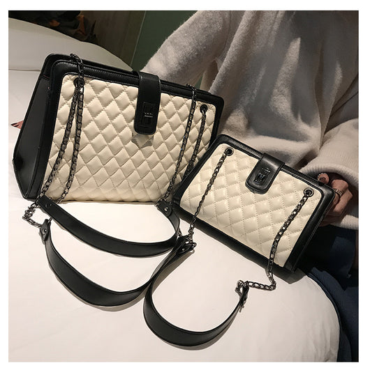 Bolso Bandolera Coreano para Niña con Cadena Dorada - Image 6