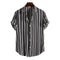 Camisa Casual de Rayas para Hombre - Estilo Moderno y Versátil