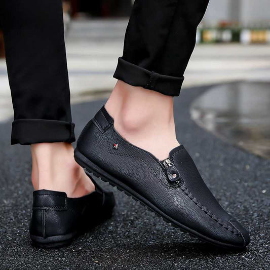 Mocasines Infantiles sin Cordones Punta Fina Amarillo Naranja