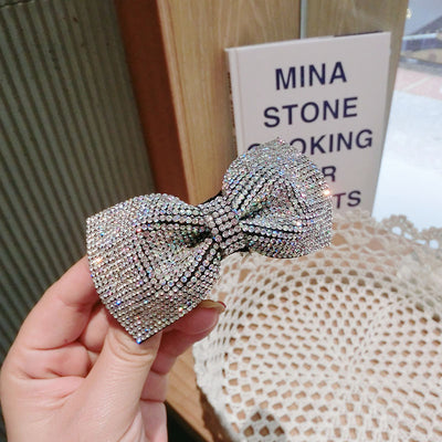 Pasador de Moño con Diamantes Completos para el Cabello - Image 9