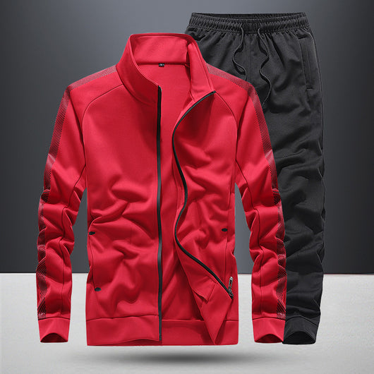 Blazer Casual Deportivo para Hombre - Traje Dos Piezas Primavera Otoño - Image 9