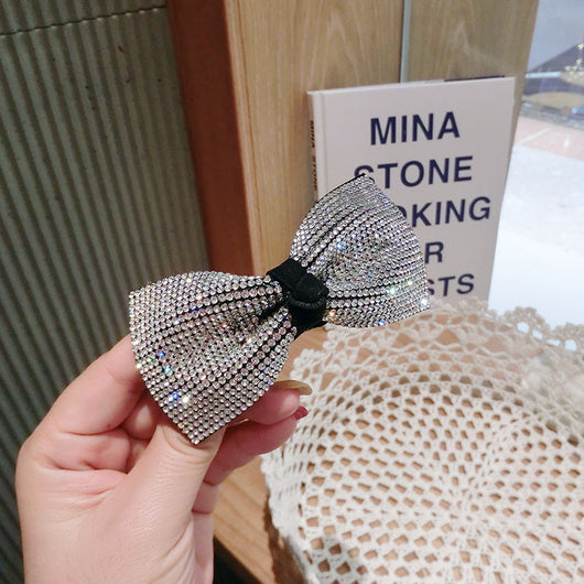 Pasador de Moño con Diamantes Completos para el Cabello - Image 6
