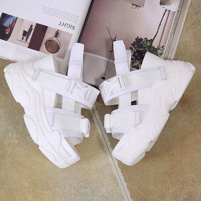 Zapatos Deportivos con Plataforma y Cuña Alta - Image 12