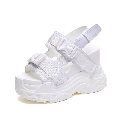 Zapatos Deportivos con Plataforma y Cuña Alta - Image 4
