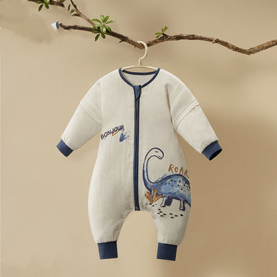 Saco de Dormir Tipo Pijama para Bebé con Piernas Separables - Image 6