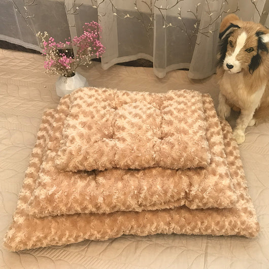 Colchoneta Acolchada Rose para Mascotas - Cama Cómoda para Gatos y Perros - Image 10