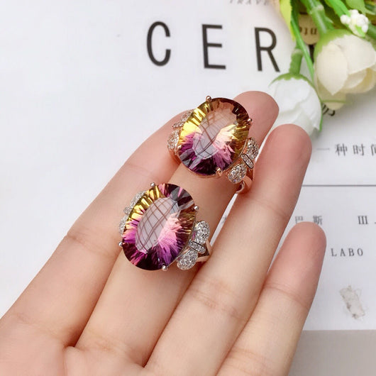 Anillo de Amatrina para Mujer - Elegancia y Temperamento - Image 8