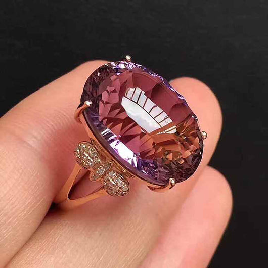Anillo de Amatrina para Mujer - Elegancia y Temperamento - Image 9