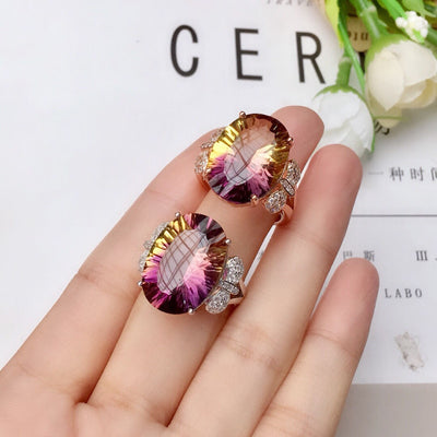 Anillo de Amatrina para Mujer - Elegancia y Temperamento - Image 3