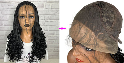 Pelucas de Trenzas Europeas y Americanas - Estilos Trendy Half-Hand Hook - Image 14