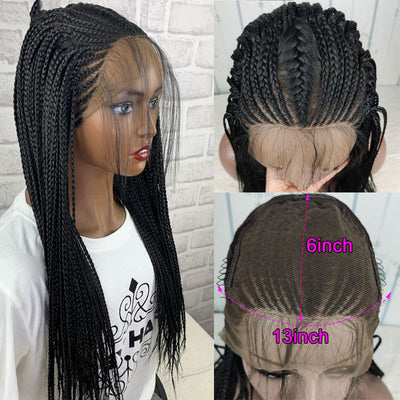Pelucas de Trenzas Europeas y Americanas - Estilos Trendy Half-Hand Hook - Image 19
