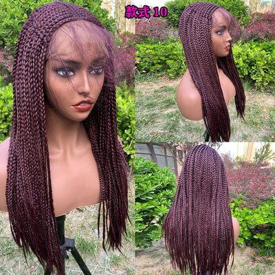 Pelucas de Trenzas Europeas y Americanas - Estilos Trendy Half-Hand Hook - Image 20