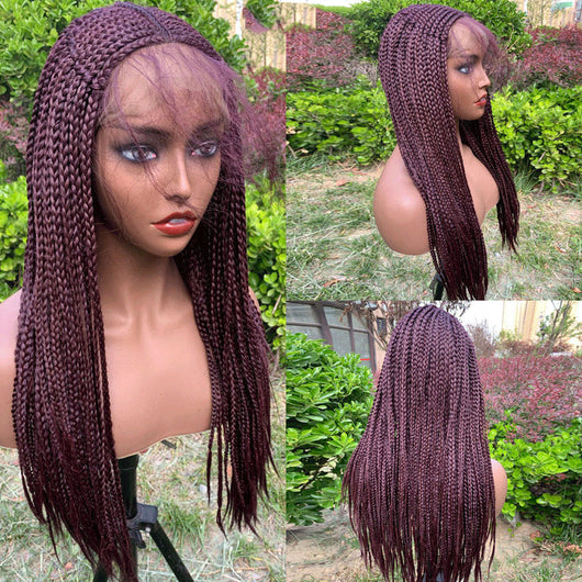 Pelucas de Trenzas Europeas y Americanas - Estilos Trendy Half-Hand Hook - Image 11