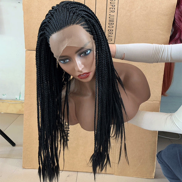 Pelucas de Trenzas Europeas y Americanas - Estilos Trendy Half-Hand Hook
