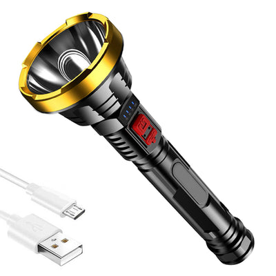 Linterna LED Recargable USB de Alto Rendimiento con Alcance Extendido - Image 2