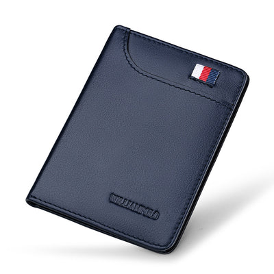 Billetera Compacta de Cuero Genuino con Monedero y Porta Tarjetas - Image 7