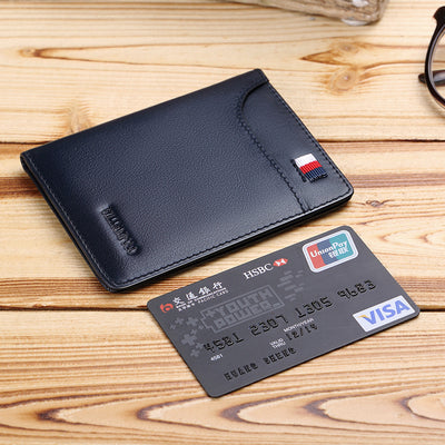 Billetera Compacta de Cuero Genuino con Monedero y Porta Tarjetas - Image 5