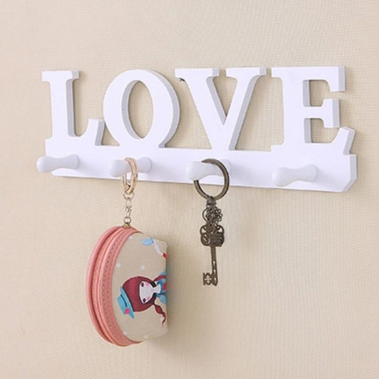Perchero de Puerta LOVE - Organizador Elegante Detrás de la Puerta