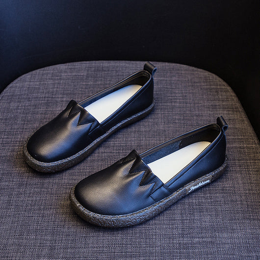 Zapatos de Cuero Transpirable con Suela Flexible para Mujer - Image 8