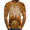 Playera Gráfica 3D para Hombre - Diseño Casual Moderno