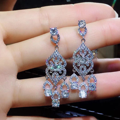 Aretes de Moissanita con Brillo Intenso - Image 6