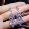 Aretes de Moissanita con Brillo Intenso