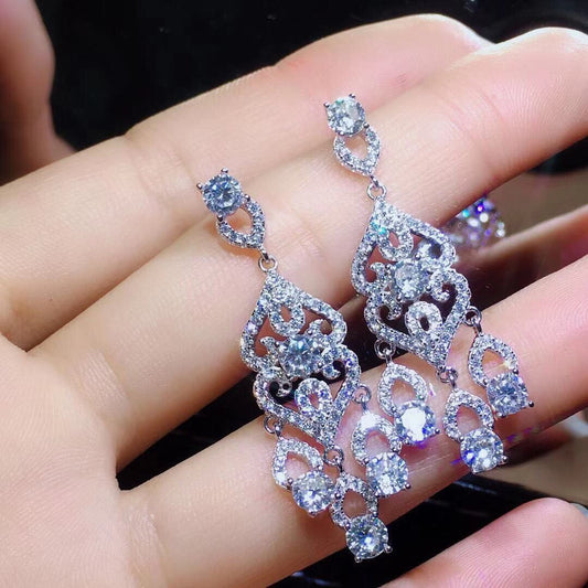 Aretes de Moissanita con Brillo Intenso - Image 2