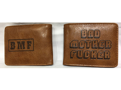 Billetera de Cuero PU Pulp Fiction para Hombre - Cartera Estilo BMF con Compartimentos Monedas y Tarjetas - Image 9