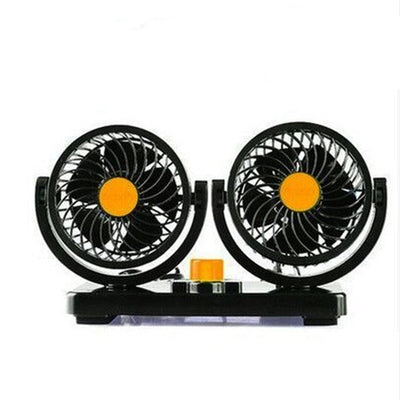 Ventilador Portátil para Auto con Doble Cabezal 360° y Flujo de Aire Potente - Image 5