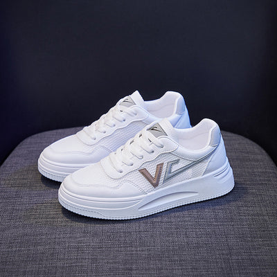 Zapatos Deportivos de Malla Transpirable con Plataforma