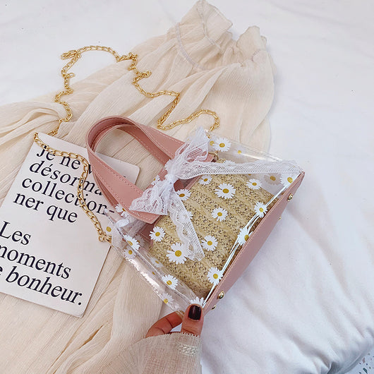 Bolsa Bandolera Estilo Occidental con Cadena y Estampado de Moda - Image 6