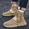 Botas de Trabajo Altas Estilo Británico para Hombre