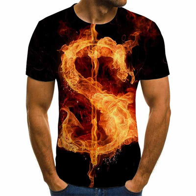 Playera Estampada con Diseño Remolino de Colores - Image 13