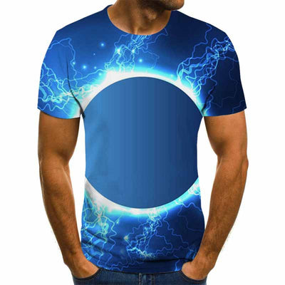 Playera Estampada con Diseño Remolino de Colores - Image 21