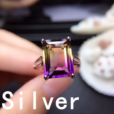 Anillo de Amatista con Degradado de Color - Image 6