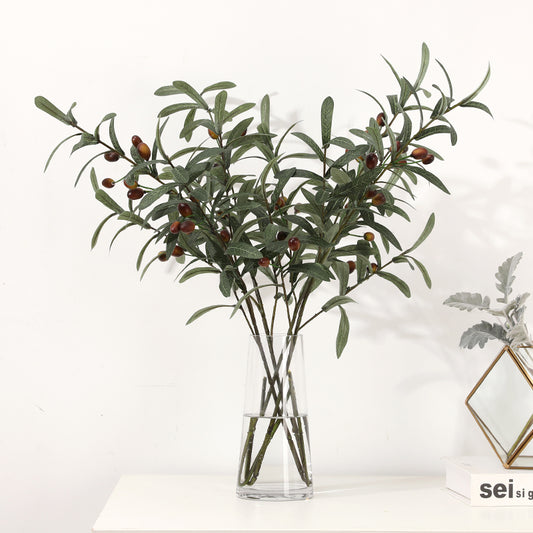 Rama Decorativa de Olivo con Frutos - Estilo Nórdico Minimalista para el Hogar - Image 2
