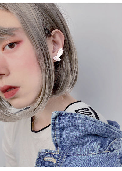Aretes Conejo Creativos para Mujer - Diseño Original Minimalista y Elegante - Image 2