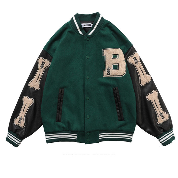 Uniforme de Béisbol con Mangas de Cuero y Costuras Reforzadas