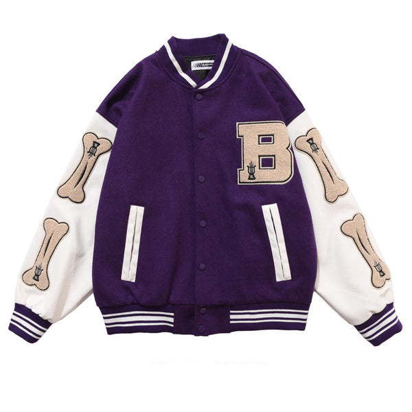 Uniforme de Béisbol con Mangas de Cuero y Costuras Reforzadas