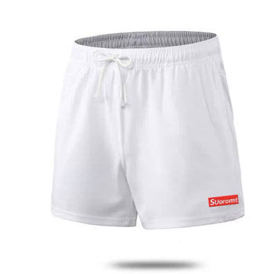 Pantalones Cortos Deportivos de Secado Rápido de Tres Piezas para Baloncesto y Running